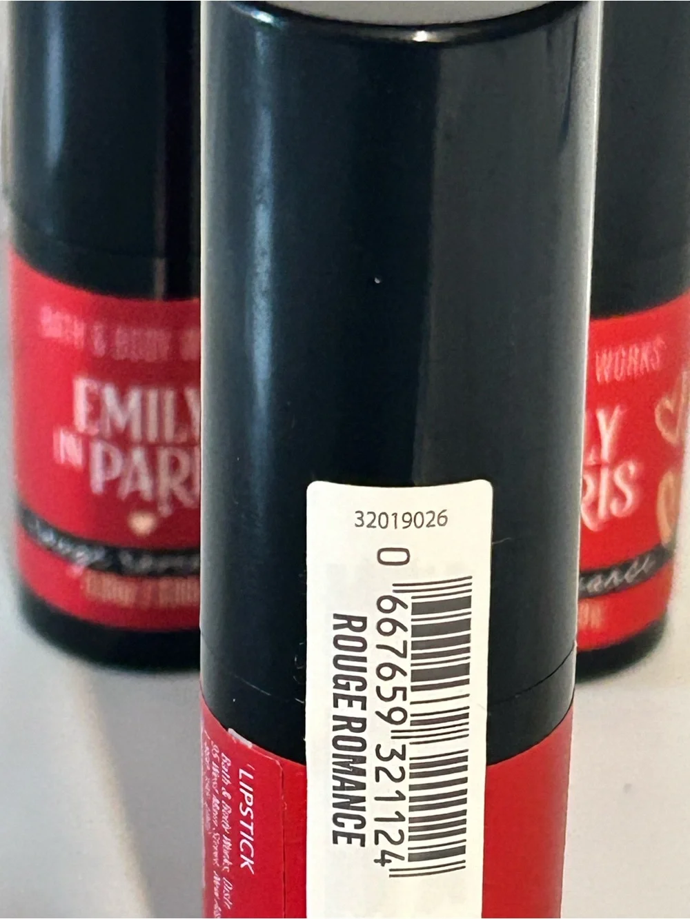 Bath & Body Works Emily in Paris Rouge Romance Lipstick Trio - Red